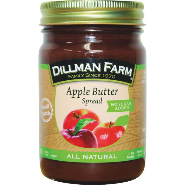 Dillman Farm No Sugar Added Apple Butter Spread 801 Pack of 6
