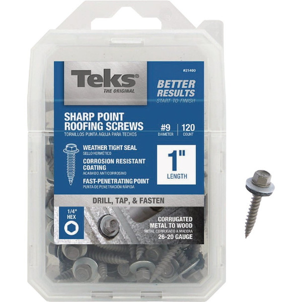 Teks 120ct 9x1 Roof Screw 21400