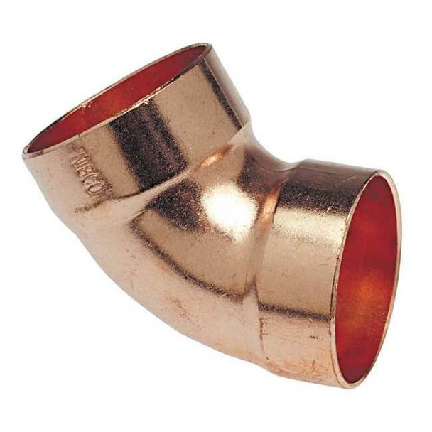Nibco 1-1/2" NOM C Copper 60 Degree DWV Elbow 960 11/2