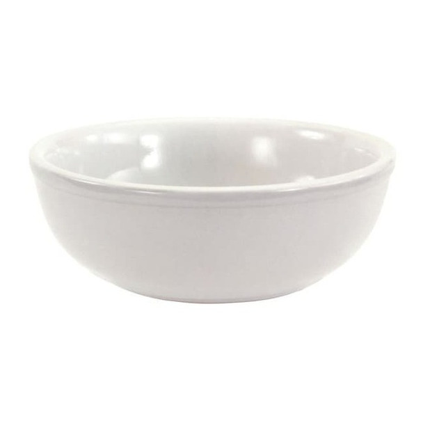 Crestware Nappie Bowl, 12 oz., Ceramic Bright White PK36 AL33