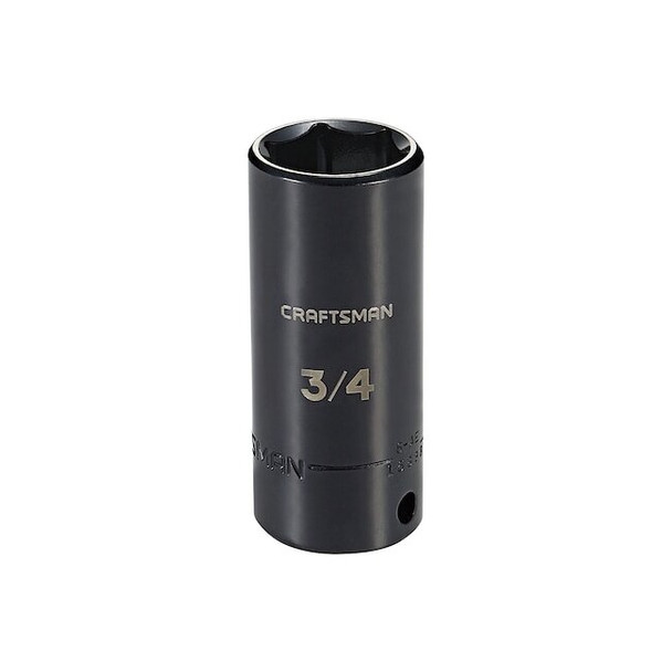 Craftsman Sockets, 3/8" Drive 3/4" SAE Deep Impact CMMT15898