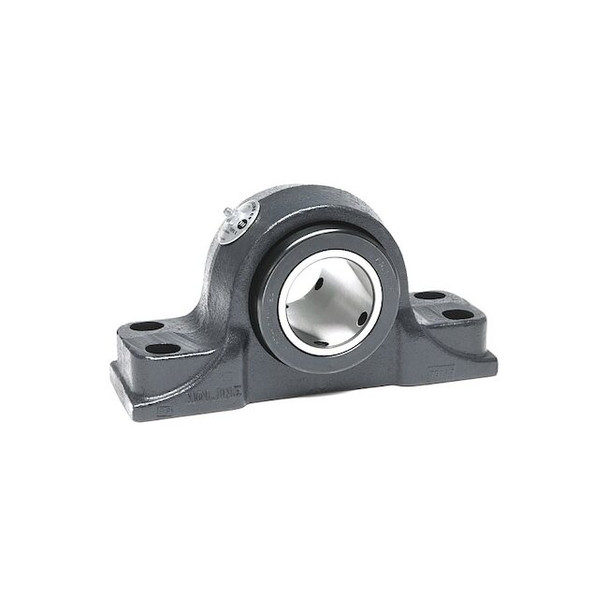 Moline Bearing Pillow Block Bearing,3 in Bore,Cast Iron 19341300