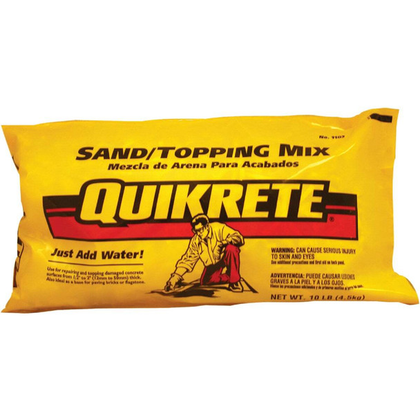 Quikrete 10 Lb Sand/ Topping Mix 110310