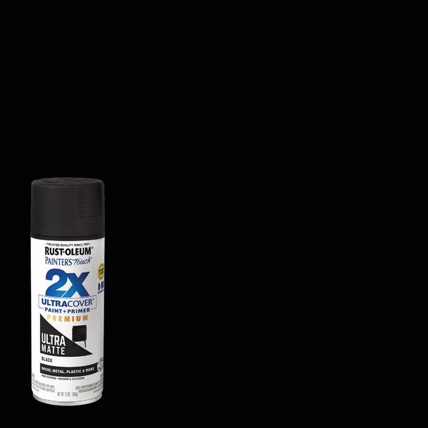 Painter's Touch Ultra Matte Black Spray 331182