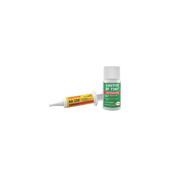 AA 330™ Structural Adhesive, 0.85 oz, Syringe, Yellow