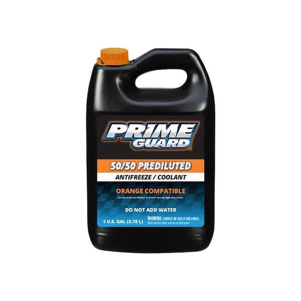 Prime Guard Antifreeze Coolant,Orange,1 gal PRIMORANGE50