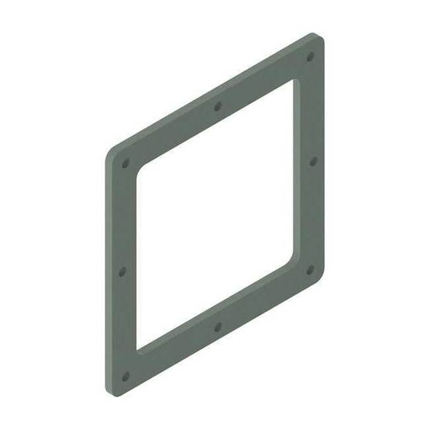 Wireway Closure Plate, 12 Type, NEMA 12 Rating, Steel, Painted