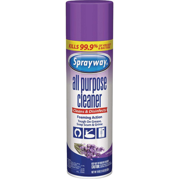 Sprayway 19 Oz. Lavender All Purpose Cleaner 1000044626