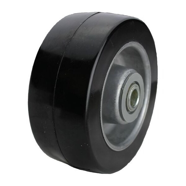 5" X 2" Non-Marking Rubber Mold On Wheel Loads Up To 500 lb