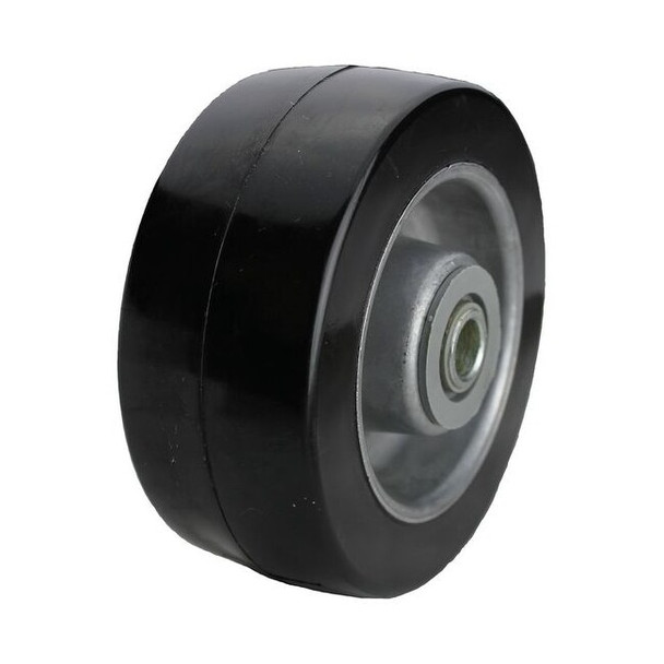 5" X 2" Non-Marking Rubber Mold On Wheel Loads Up To 500 lb