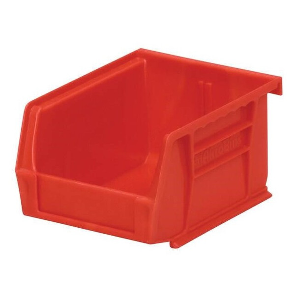 Akro-Mils® AkroBins® Standard Storage Bin, 5 3/8"L x 3"H x 4 1/8"W, Red, 1/Each