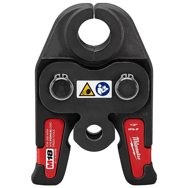 M18 FORCE LOGIC Press Jaw, For 1/2 in Carbon Steel, Stainless Steel Pipe