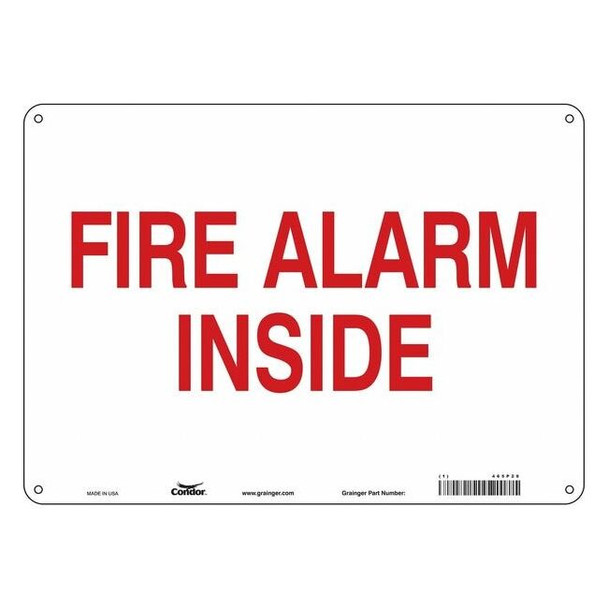 Condor Safety Sign,14"W x 10"H,0.055" Thickness 465P29