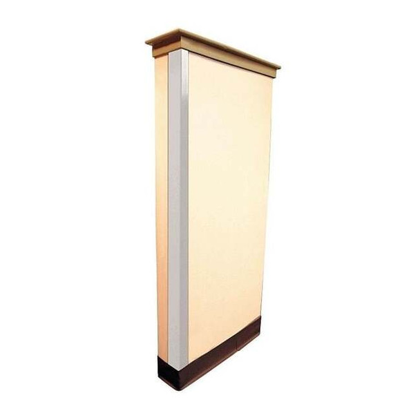 Cortech Corner Guard, Flame Retardant, White, 3"W X 48"H CGTWH3X3