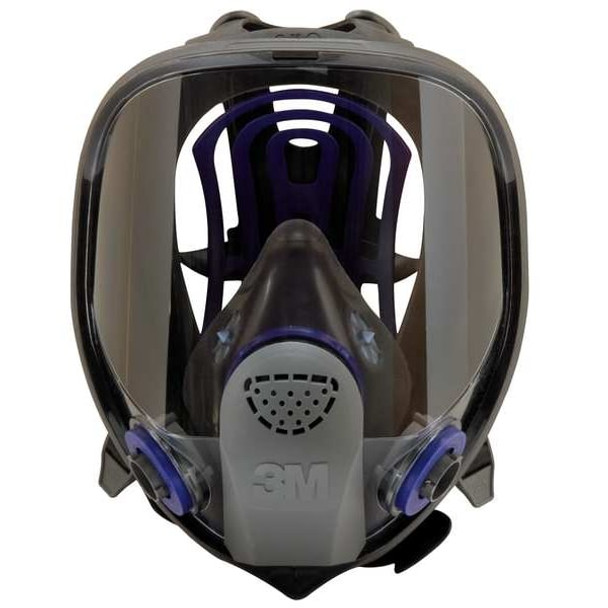 Full Face Respirator, FF-400, Not Rated, Bayonet, Size, M 0 Cartridges Included