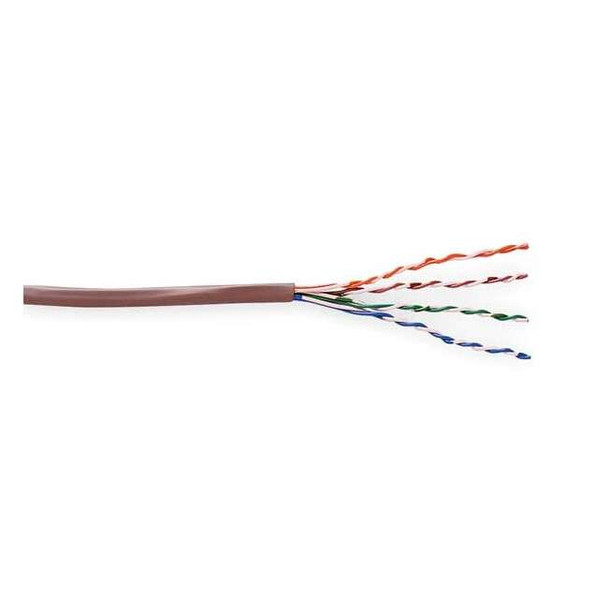 Genspeed Data Cable,Cat 6,23 AWG,1000ft,Gray 7131103