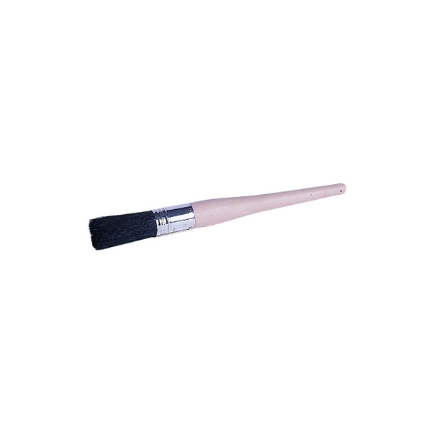 Oval Sash Brushes, #10 1 1/16 in wide, 3 in trim, China Bristle, Foam handle