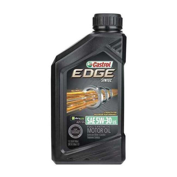 Castrol Engine Oil, 5W-30 SAE, Petroleum, 1 Qt. 06248