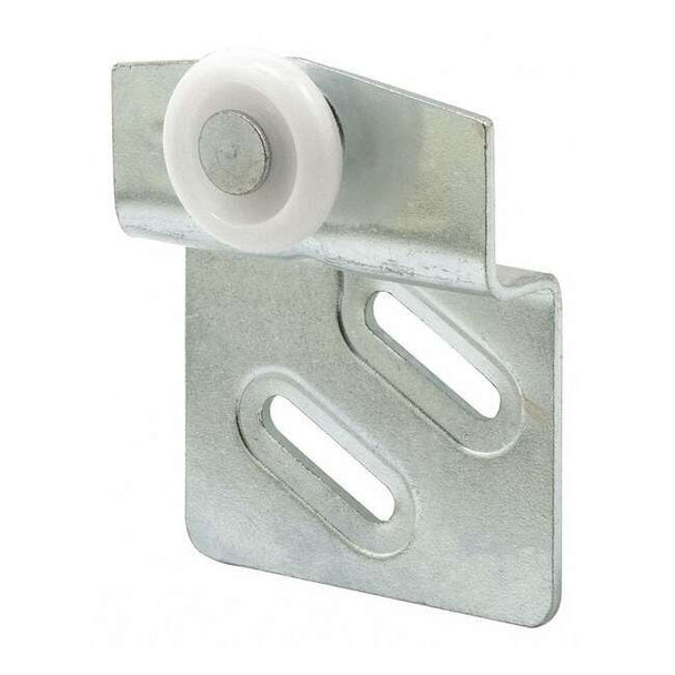 Bypass Closet Door Top-Hung Front Rollers and Brackets, for Atlas Doors (2 Pack)