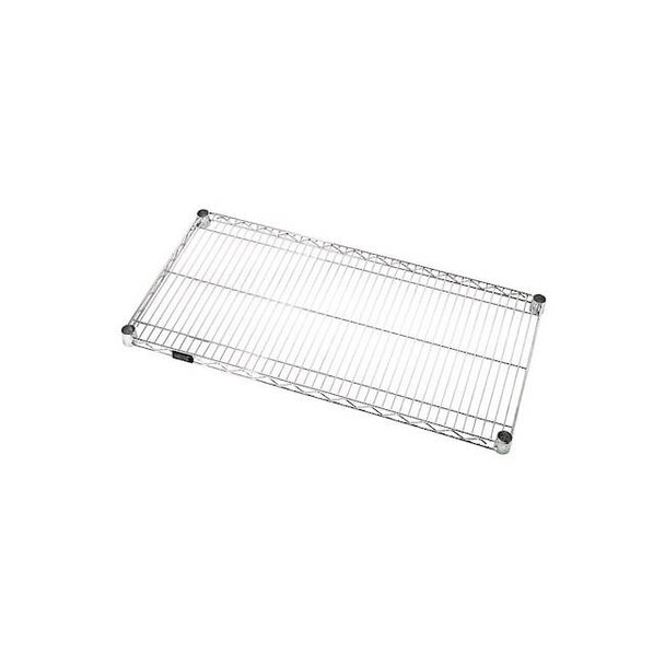 Quantum Storage Systems Wire Shelf, 18"D x 36"W, Chrome 1836C