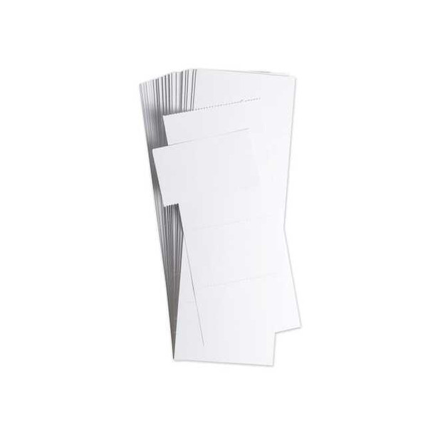 U Brands Data Card Replacement, 3 x 1.75, White, PK500 5167U06-48