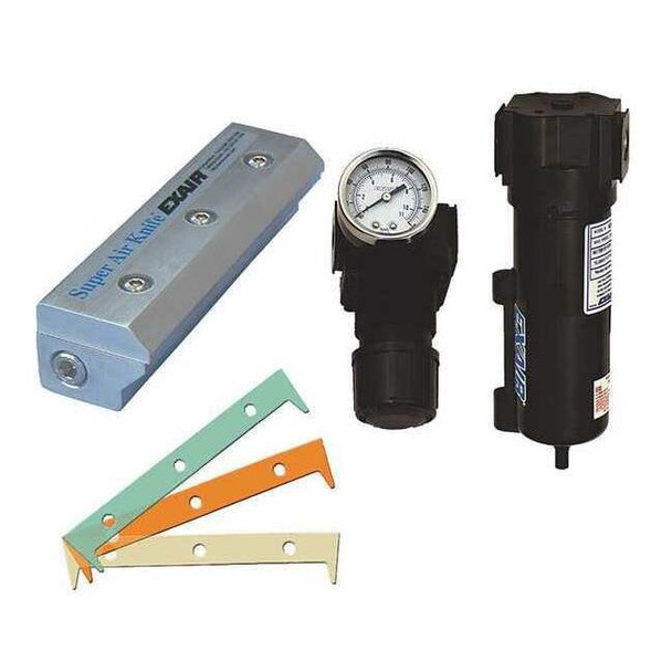 Exair Air Knife Kit,1/4 In NPT,6 In L,Al 110206