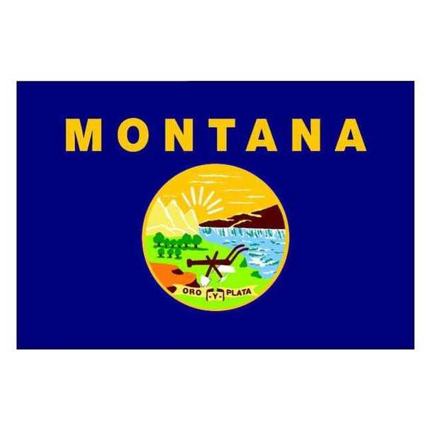 Annin Flagmakers Montana State Flag,3x5 Ft 143160