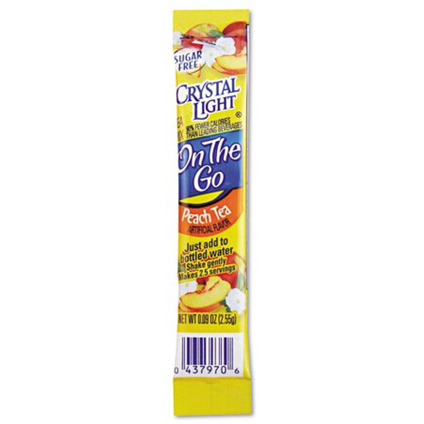 Crystal Light Peach Tea,0.09 oz.,PK30 79700