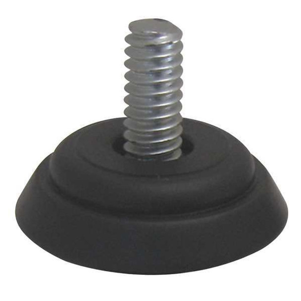 S & W Manufacturing Furniture Glides,1 7/16 in H,Silver, PK4 SW-4T54-MC