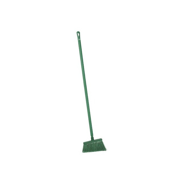 Remco 11 3/8 in Sweep Face Angle Broom, Soft, Green 29162/29602