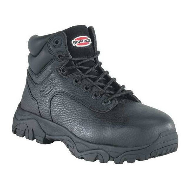 Iron Age Men's 6-Inch Work Boot, 9, Composite Toe, 6 in H, Black, IA5007 IA5007