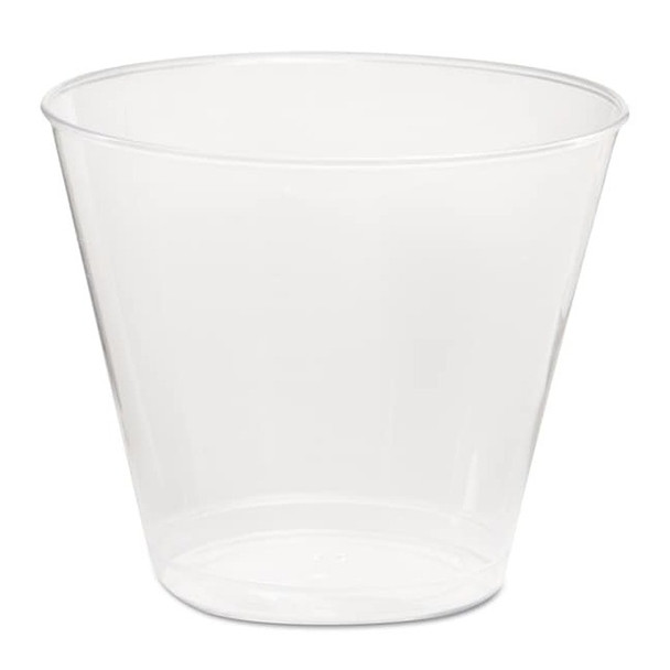 Wna Comet Plastic Tumbler, 5 oz., Clear, Squat, PK1000 WNA T5S