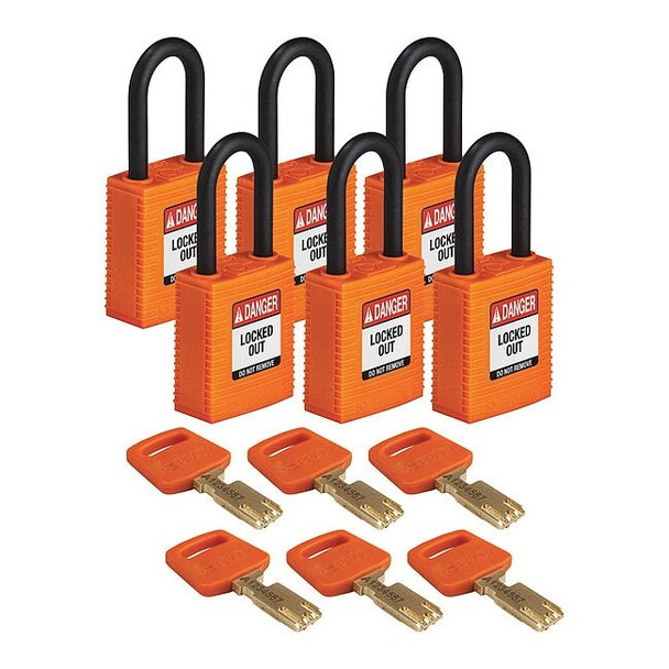 Brady NYL-ORG-38PL-KA6PK