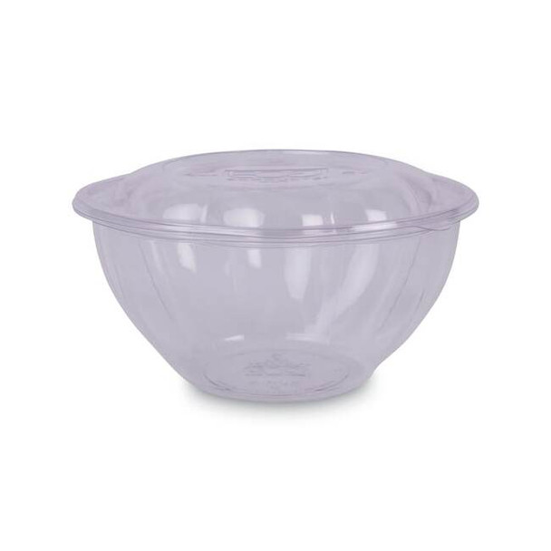 Renewable and Compostable Salad Bowls with Lids - 32 oz, PK150