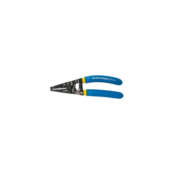 Klein Tools 11055 7-1/8"" Compact Wire Stripper/Cutter W/ Double Dipped Handle