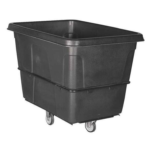Manufacturer Varies Cube Truck,3/8 cu. yd.,700 lb. Cap,Black 36FK88