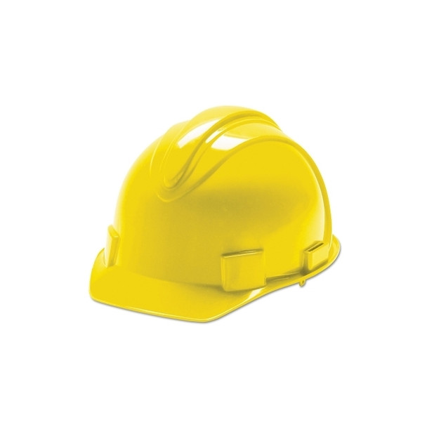 CHARGER Hard Hats, 4 Point Ratchet, Yellow