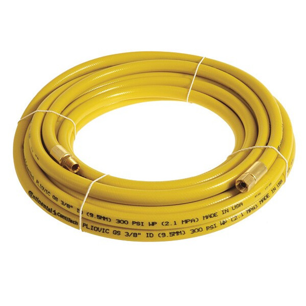 3/8" x 50 ft PVC Coupled Multipurpose Air Hose 300 psi YL