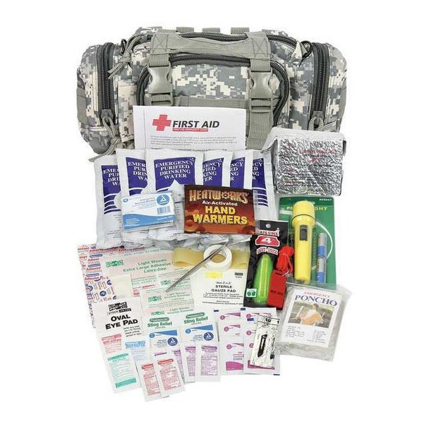 Camillus Survival Kit, Fabric 73 Components, 24 People Served 90453