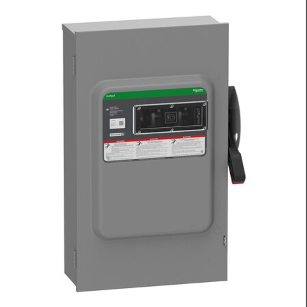 Schneider Electric Safety Switch,3PST,200 A,3 Poles,3 Wires VH364R Schneider Electric Safety Switch,3PST,200 A,3 Poles,3 Wires VH364R