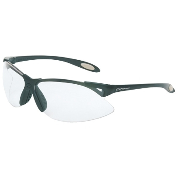 A900 Series Eyewear, Clear Lens, Polycarbonate, HC, Black Frame, Polycarbonate Pack of 10