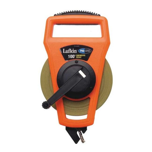 1/2" x 100' Pro Series Engineer's Ny-Clad Steel Tape Measure