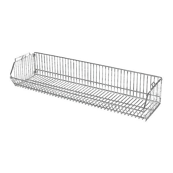 Manufacturer Varies Single Stack-able Basket,9"H x 36"L x 14"D, Steel 45VX57