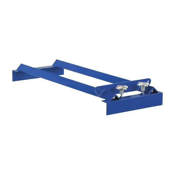Vestil Pallet Rack Drum Cradle,Blue,15-7/8 in W PRDC-42