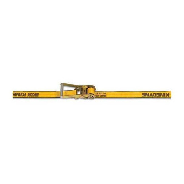 Kinedyne Tie Down Strap,Endless,Yellow 572700GRA