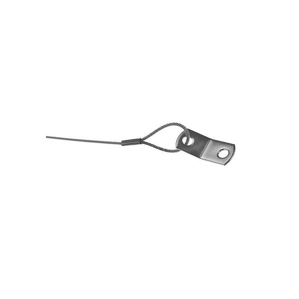Lexco Cable Wire Rope Lanyard 1/16 7x7 SSAC 063C2C025250060