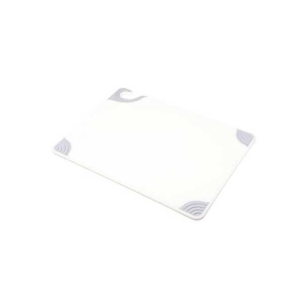 San Jamar Cutting Board,15x20,White CBG152012WH