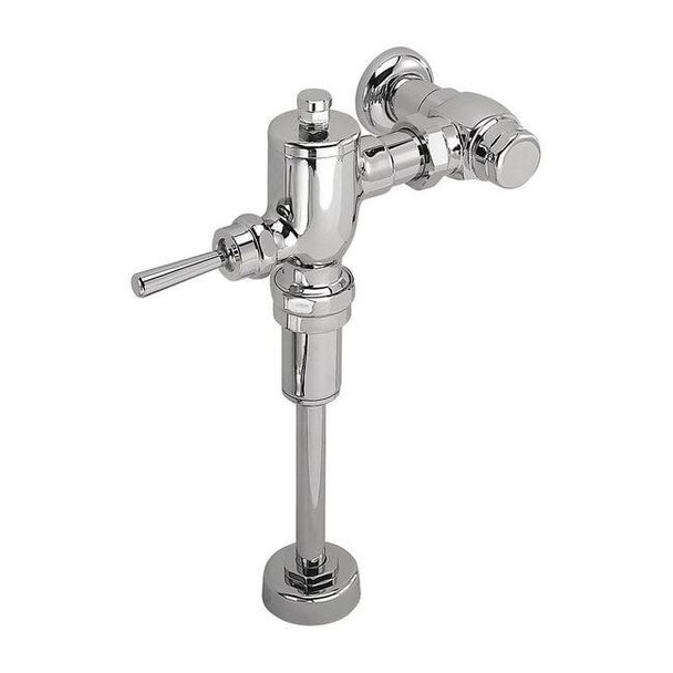 Toto Urinal Manual Flush Valve, 0.5 gpf gpf, 3/4 in Inlet, Lever TMU1LN12#CP
