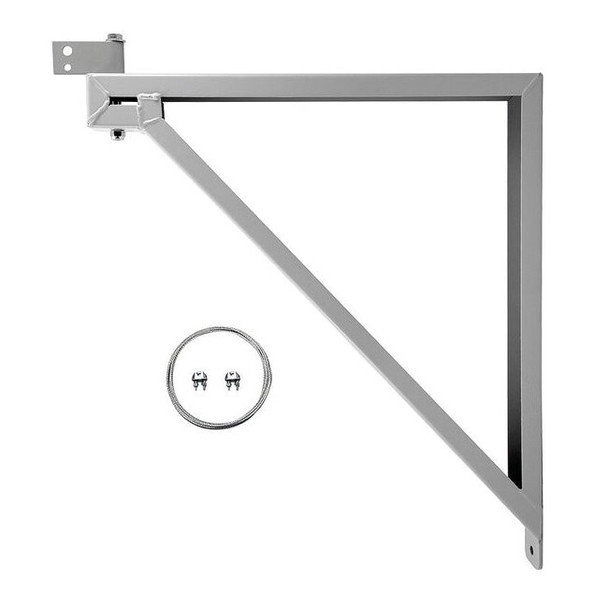 Dayton MountingBracket,Gray,Steel,22-7/8inL 3PEH3