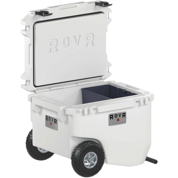 RovR RollR 60 Qt. Wheeled Hard Cooler, Powder R-R60-POW